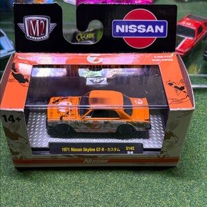 M2 Machines Nissan Skyline GT-R Diecast - Orange